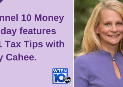 Channel 10 Money Monday Features 2021 Tax Tips with Judy Cahee