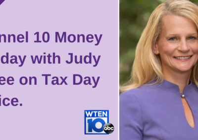Tax Day Advice with Judy Cahee on News 10