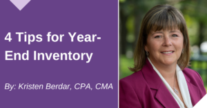4 Tips for Year-End Inventory